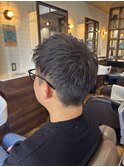 MEN’S HAIR/サーフカール/刈り上げセンターパート/印西市