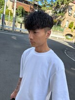 一鳳庵　【イオアン】&nbsp;ショート  波巻きツイストスパイラル　フェード