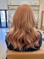 オートル 綱島店(AUTRE by FUGA hair)&nbsp;ワンブリーチ☆アプリコットベージュ♪カーネリアンベージュ