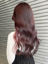 マグサロンギャラリー(Mag salon gallery) チェリーレッド暖色カラーボルドーワインレッド春カラー