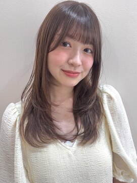 ベル 表参道Terrace(Belle) 韓国風レイヤー×ハニーグレージュ×美髪×原宿×渋谷×表参道
