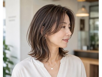 アースオーセンティック 小平店(EARTH Authentic)の写真/大人女性の白髪悩みを自然に解決