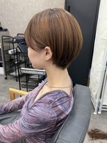 コク 千葉駅西口(COQU)&nbsp;丸みショート/ナチュラルショート/千葉【積田佳奈】