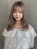 カット+全体ケアブリーチ+カラー+1stepTR【滞在時間3時間半目安】