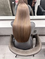 キング 京橋店(K!ng)&nbsp;縮毛矯正髪質改善レイヤーカットハッシュカットダブルカラー