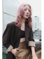 ステップボーンカット トーキョー(STEP BONE CUT TOKYO)&nbsp;【ステップボーンカット】モーブピンク/前髪長めレイヤー
