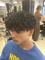 プランタン フォー ヘアー(printemps FOR HAIR)&nbsp;波巻きパーマ/刈り上げマッシュ