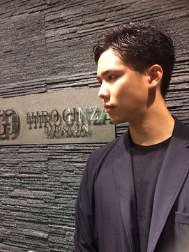 ヒロギンザ 池袋 サンシャイン通り店(HIRO GINZA) かき上げパーマ/HIROGINZA池袋サンシャイン通り店/理容室/