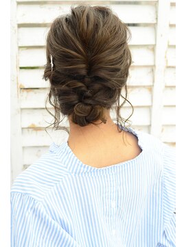 アース 柏店(HAIR&MAKE EARTH) ＜3分アレンジ＞ラフ可愛い上級者見えアップヘア【EARTH柏店】