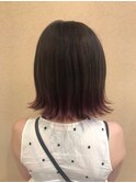 【新宿 neolive】切りっぱなしデザインボブ