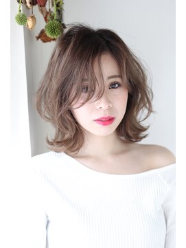 イロドリ ヘアーデザイン(IRODORI hair design) IRODORI　ゆるふわ外はねミディアム2　［西尾一寛］