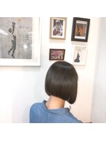 ヘアースタジオ ハーフバック 高尾店(HAIR STUDIO HALF BACKS×１/2) 切りっぱなしツヤボブ