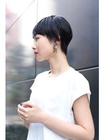 ネイヴィル オモテサンドウ(navile omotesando)&nbsp;【yuka】黒髪お洒落ショート20代30代40代