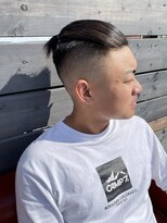 タイドヘアー(tide hair)&nbsp;マンバン×スキンフェード