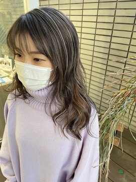ダブル(W) 【hair salon W】バレイヤージュカラー