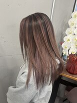 ウェイビー 桜木町店(WAVY)&nbsp;【WAVY】柔らかめカラーのバレイヤージュ