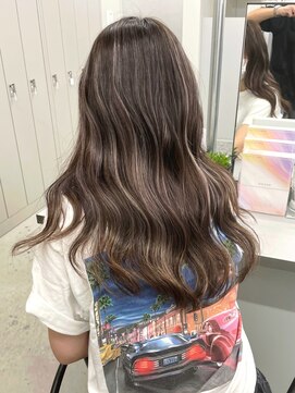 サイン 表参道(SIGN) グレージュハイライト/ベージュハイライト/髪質改善