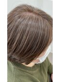 白髪ぼかしハイライト