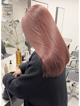 ノットイコール(not equal) pink brown