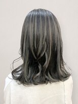 マム(hair dresser's Mum) 大人かわいいオリーブアッシュハイライト