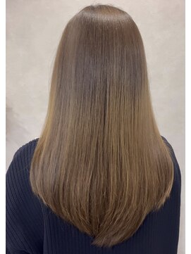 ハイバレーヘアーメゾン(HIGH VALLEY HAIRMAISON) レイヤースタイルフェイスレイヤー顔周りカット岡山南中央町