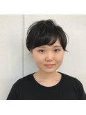マッシュショート/ゆるふわワンカールパーマ【SYUK 高円寺】