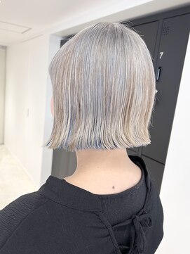 ニュアージュ 表参道 南青山(Nuage’) アンブレラカラーブルージュハイライトホワイトグレージュ表参道