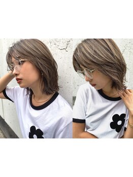 [八丁堀/学割]《フルカラー\4950/3Dカラー\7150～》ダブルカラー/インナーカラーもワンランク上の仕上り♪