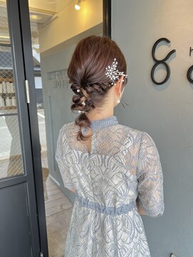 ヘア プロデュース キュオン(hair produce CUEON.) 結婚式ヘアセット/ヘアセット/お呼ばれヘア