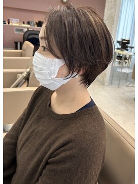 ヌードルバイコア(noodle by CoRe.gn) 【白髪ぼかし】グレージュハイライト