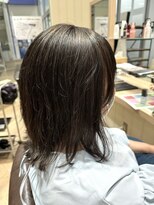 カシータ ヘア リゾート イオンモール熱田店(Casita hair resort)&nbsp;ハイライト×ミディアムレイヤー×透け感×アイロン仕上げ