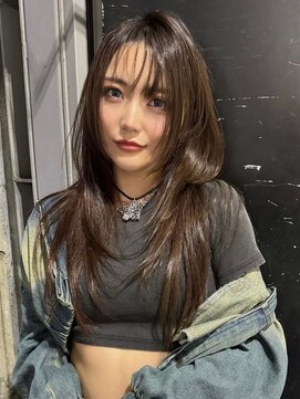 レディアル 渋谷(REDEAL) ワンホンヘア/韓国ヘア/ウルフ/前髪[レイヤーカット/渋谷]