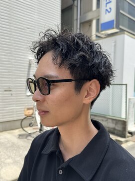 ヒカリス 中崎店(HIKARIS) メンズ × スパイキーショート