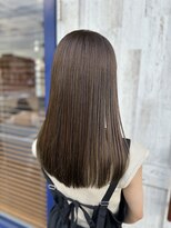 ヘアーサロンカルド(hair salon CALDO)&nbsp;ツヤ髪ロング　マットアッシュ