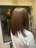 天使の輪っかストレート(エイジング毛専用)　 ￥18,000