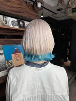 バトー(bAteAu)&nbsp;ホワイトカラー×ライトブルー