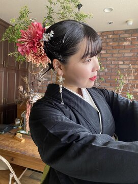 ボコカ(bococa) 【macana指名】ヘアセット 生花ヘア 卒業式ヘア