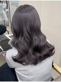 ラベンダーグレージュ/透明感カラー/韓国ヘア/伏見/栄/名古屋