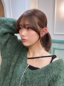 ロンドジェネルーズ 柏(Lond generous) 韓国柏顔周り縮毛矯正髪質改善レイヤー韓国ボブメルティくびれ