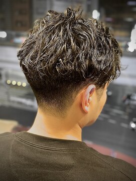 ヒロギンザ 六本木店(HIRO GINZA) ソフトツイストスパイラルパーマ×メンズショート