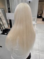 ネオリーブギンザ 銀座店(Neolive GINZA)&nbsp;ホワイトベージュ×ケアブリーチ/ダブルカラー【銀座駅】片桐