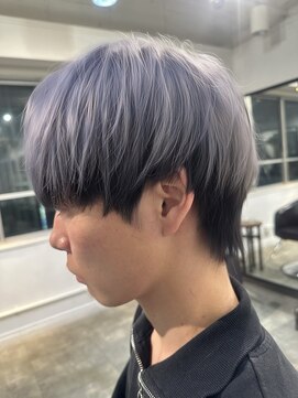 イリ 梅田(ili) ラベンダーシルバー/アンブレラカラー/マッシュ