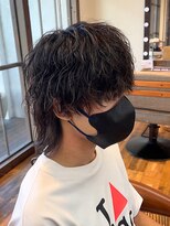 フェノメノン(PHENOMENON)&nbsp;岐阜波巻きウェーブパーマツイストスパイラルパーマウルフ