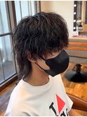 岐阜波巻きウェーブパーマツイストスパイラルパーマウルフ
