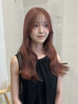 ケシキ大名(keshiki) 1ブリーチでピンクベージュ / keshiki AMI