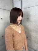 切りっぱなしボブ