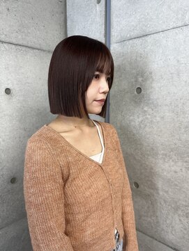 エンドット(en.) 切りっぱなしボブ