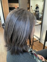 ナナ バイ ピケ(nana by pique) 白髪ぼかしで艶々カラー