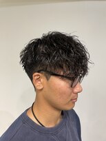 ニアウ 伊勢崎連取店(Niau)&nbsp;メンズマッシュツイストスパイラルパーマメンズパーマ