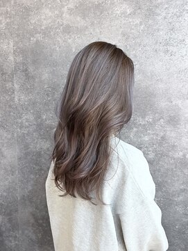 アンバール(amberl) ラベンダーアッシュ × ロング